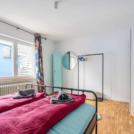 شقة Modernes Mit 3 Schlafzimmern Balkon Naehe Europapark Niederschopfheim